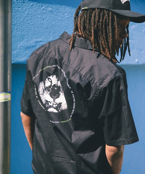 Back Channel(バックチャンネル)の「BC LION HALF SLEEVE SHIRT(シャツ/ブラウス・メンズ・ブラック/グリーン・MEDIUM/LARGE/X-LARGE/XX-LARGE)」の22枚目の写真