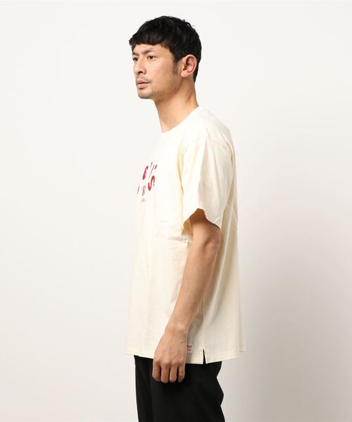 激レア 初期 Levi’s RED トーマス リブ編み ヘンリーネックカットソー 80s Levi's S/S Tシャツ リーバイスTシャツ Size L位 (S4276) |