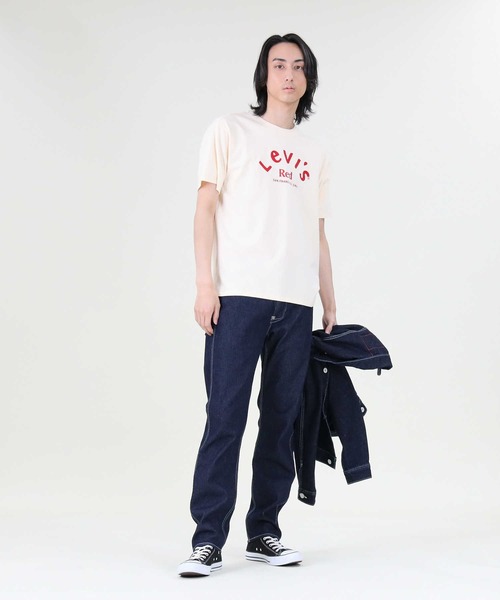 D*i様 LEVI'S RED™︎ 総柄プリントロンT JOHATHAN ポルト クロムハーツ Chrome Hearts Tシャツ カットソー ロンT レッド