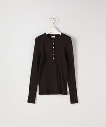 Steven Alan（スティーブンアラン）の「＜blurhms＞RIB HENLY NECK PULLOVER/カットソー（Tシャツ/カットソー・レディース）」