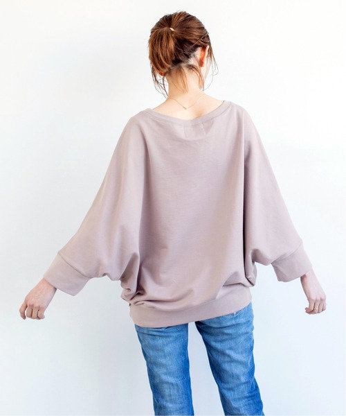 IENA（イエナ）の「【TRADITIONAL WEATHERWEAR】 別注 ミニ裏毛ドルマンプルオーバー◆（Tシャツ/カットソー・レディース・グレー系その他2/グレー/グレー系その他/ブルー系その他/グリーン系その他・FREE）」の18枚目の写真