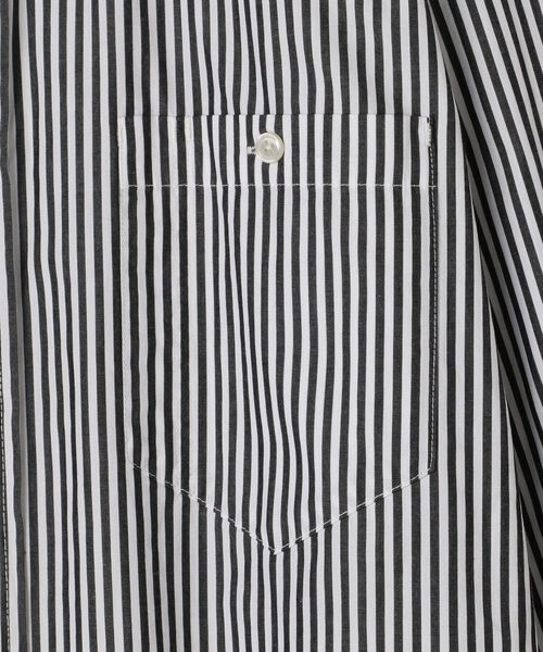 FREDY MAC（フレディーマック）の「【FREDYMAC SUNDAY TOOLS WEAR 】ビッグシルエット ボタンダウン ルーズシャツ UNISEX（シャツ/ブラウス・メンズ・オフホワイト/ピンク/ブラック×グレー/グリーン系その他/ブルー系その他・M/L）」の9枚目の写真