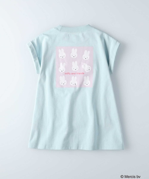 Miffy（ ミッフィー）の「カットチュニック(ミッフィー)（Tシャツ/カットソー・キッズ・ピンク/ブルー・120/130/105/140/155）」の6枚目の写真