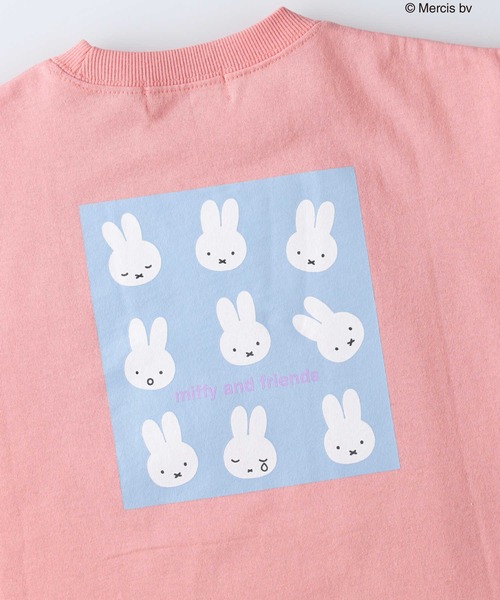 Miffy（ ミッフィー）の「カットチュニック(ミッフィー)（Tシャツ/カットソー・キッズ・ピンク/ブルー・120/130/105/140/155）」の4枚目の写真