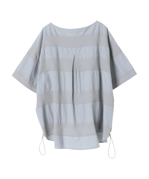 Editt by YECCA VECCA(エディットバイイェッカヴェッカ)の「ジャガードコットンブラウス *(シャツ/ブラウス・レディース・ホワイト/グレー/ベージュ・FREE)」の20枚目の写真