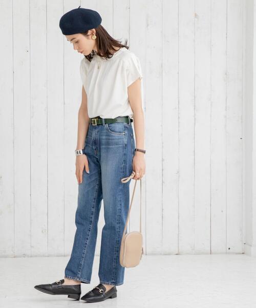 coen（コーエン）の「マカロンベレー帽（ハンチング/ベレー帽・レディース・ホワイト/ブラック/ベージュ/ネイビー・FREE）」の6枚目の写真