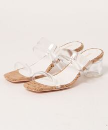 Allamanda | PVCクリアーヒールサンダル(サンダル)