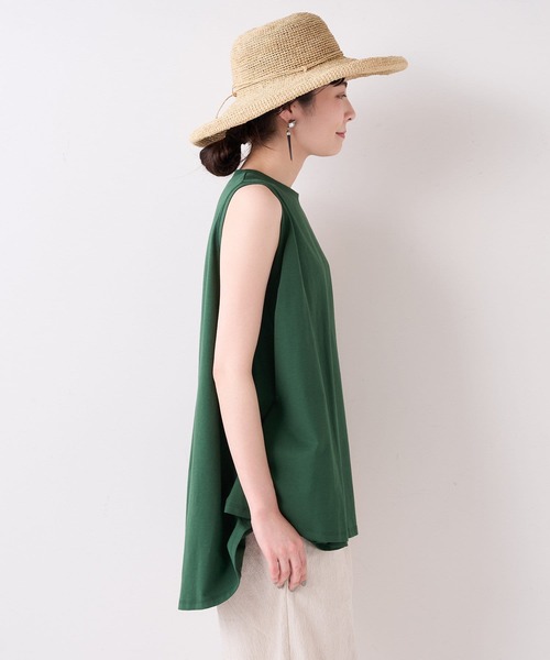 BEARDSLEY(ビアズリー)の「ノースリフレアT(Tシャツ/カットソー・レディース・グリーン/ピンク・FREE)」の11枚目の写真