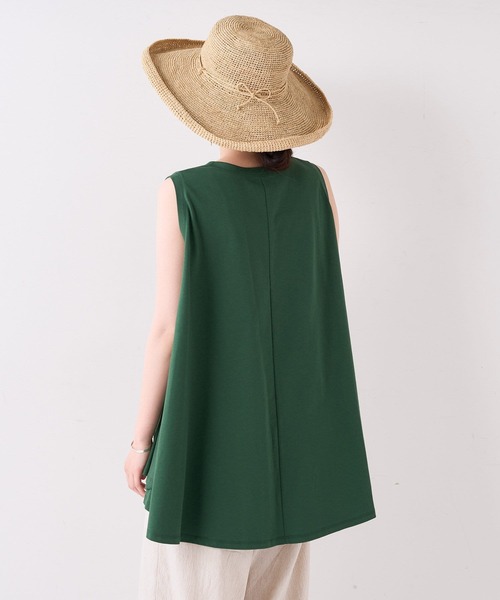 BEARDSLEY(ビアズリー)の「ノースリフレアT(Tシャツ/カットソー・レディース・グリーン/ピンク・FREE)」の16枚目の写真