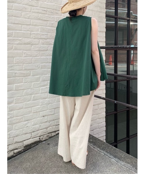 BEARDSLEY(ビアズリー)の「ノースリフレアT(Tシャツ/カットソー・レディース・グリーン/ピンク・FREE)」の20枚目の写真