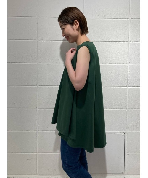 BEARDSLEY(ビアズリー)の「ノースリフレアT(Tシャツ/カットソー・レディース・グリーン/ピンク・FREE)」の21枚目の写真