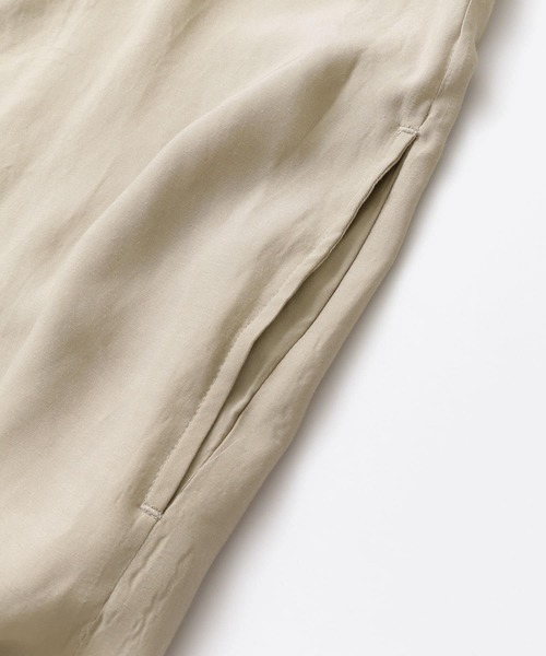 WORK NOT WORK URBAN RESEARCH（ワークノットワークアーバンリサーチ）の「ヴィンテージサテンレイバーシャツ∴（カーディガン/ボレロ・レディース・グリーン・FREE）」の10枚目の写真