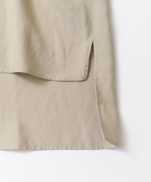 WORK NOT WORK URBAN RESEARCH（ワークノットワークアーバンリサーチ）の「ヴィンテージサテンレイバーシャツ∴（カーディガン/ボレロ・レディース・グリーン・FREE）」の14枚目の写真