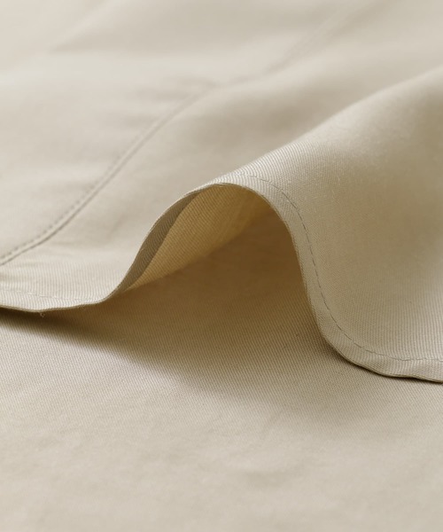 WORK NOT WORK URBAN RESEARCH（ワークノットワークアーバンリサーチ）の「ヴィンテージサテンレイバーシャツ∴（カーディガン/ボレロ・レディース・グリーン・FREE）」の19枚目の写真