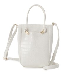 pink adobe | ◆結びハンドルミニショルダー(ショルダーバッグ)