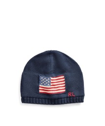 POLO RALPH LAUREN CHILDRENSWEAR | インターシャニット フラッグ ハット(ニットキャップ/ビーニー)
