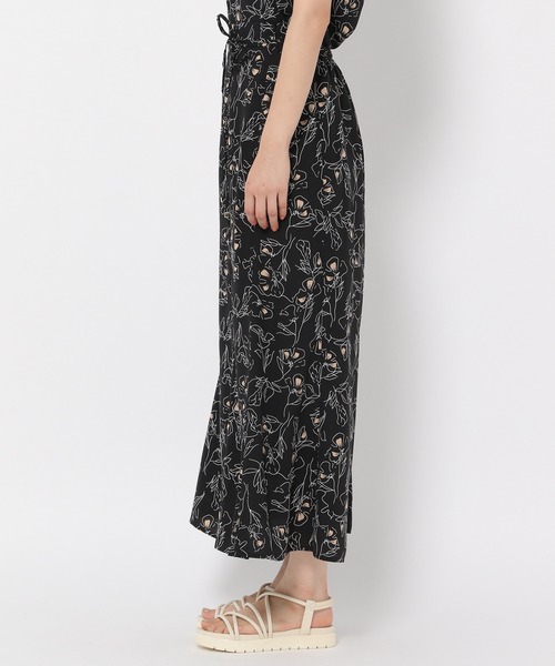 mysty woman（ミスティウーマン）の「サマーセンガキマーメイドスカート 951754（スカート・レディース・オフホワイト/ブラック/オレンジ・FREE）」の8枚目の写真