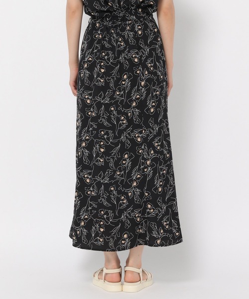 mysty woman（ミスティウーマン）の「サマーセンガキマーメイドスカート 951754（スカート・レディース・オフホワイト/ブラック/オレンジ・FREE）」の15枚目の写真