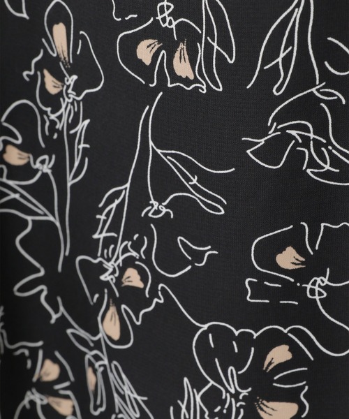 mysty woman（ミスティウーマン）の「サマーセンガキマーメイドスカート 951754（スカート・レディース・オフホワイト/ブラック/オレンジ・FREE）」の14枚目の写真