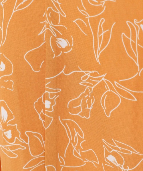 mysty woman（ミスティウーマン）の「サマーセンガキマーメイドスカート 951754（スカート・レディース・オフホワイト/ブラック/オレンジ・FREE）」の9枚目の写真