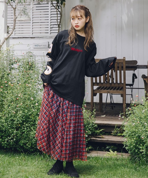 MILKFED.（ミルクフェド）の「TULLE SKIRT（スカート・レディース・ライトグレー/ブラック/レッド/マルチ・ONE SIZE）」の15枚目の写真