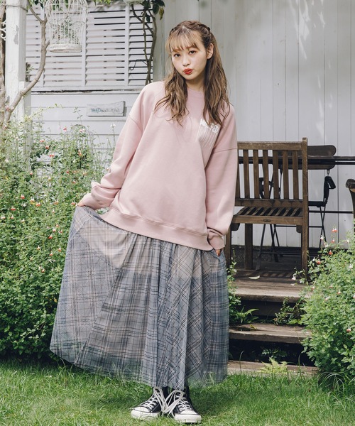 MILKFED.（ミルクフェド）の「TULLE SKIRT（スカート・レディース・ライトグレー/ブラック/レッド/マルチ・ONE SIZE）」の17枚目の写真