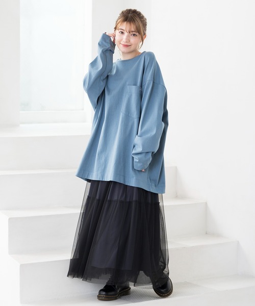 MILKFED.（ミルクフェド）の「TULLE SKIRT（スカート・レディース・ライトグレー/ブラック/レッド/マルチ・ONE SIZE）」の11枚目の写真