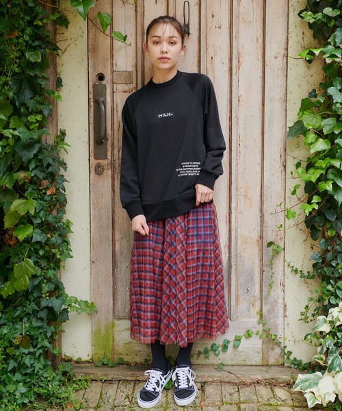 MILKFED.（ミルクフェド）の「TULLE SKIRT（スカート・レディース・ライトグレー/ブラック/レッド/マルチ・ONE SIZE）」の7枚目の写真