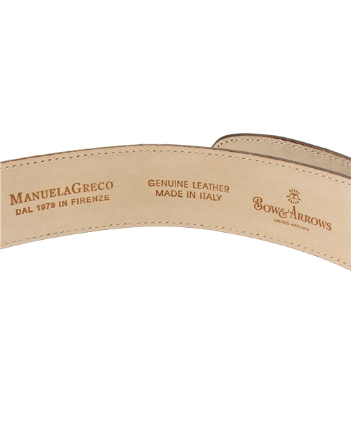 UNITED ARROWS（ユナイテッドアローズ）の「＜BOW＆ARROWS(ボウ アンド アローズ）＞ MONTANA 32◆（ベルト・メンズ・ブラック/ダークブラウン/ベージュ・100cm/90cm/80ｃｍ/95cm/85cm/75cm）」の7枚目の写真