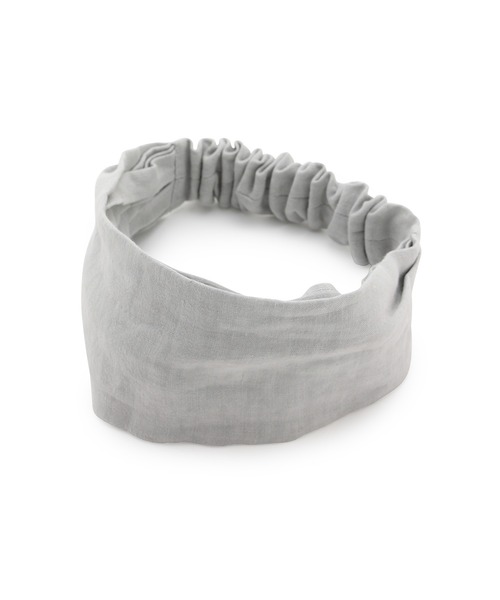 SALON adam et rope'（サロン アダム エ ロペ）の「【SUNNY LOCATION(サニーロケーション)】work hairband（ヘアバンド・レディース・パープル/グレー/イエロー・FREE）」の2枚目の写真