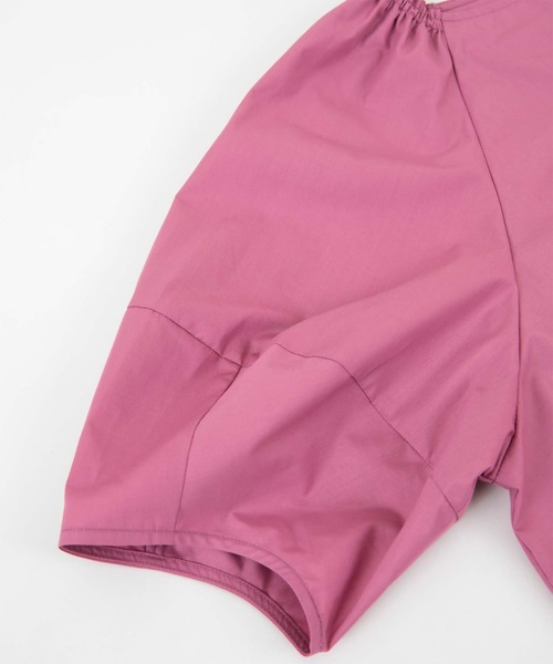 titivate(ティティベイト)の「パフスリーブキーネックブラウス(シャツ/ブラウス・レディース・ブラック/パープル/ブラウン/オフホワイト・F)」の21枚目の写真