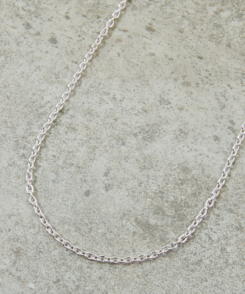 And A(アンドエー)の「And A アンドエー / Link chain necklace アズキチェーンネックレス チョーカー シルバー925(ネックレス・メンズ・シルバー・60cm/50cm/40cm)」の7枚目の写真