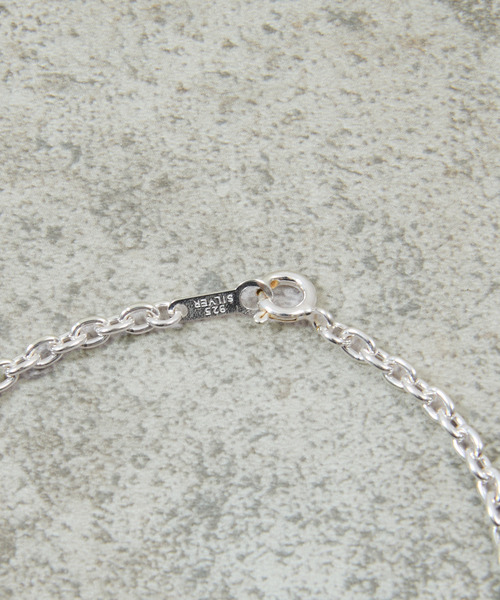 And A(アンドエー)の「And A アンドエー / Link chain necklace アズキチェーンネックレス チョーカー シルバー925(ネックレス・メンズ・シルバー・60cm/50cm/40cm)」の8枚目の写真