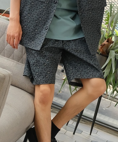 improves（インプローブス）の「15パターン ワイド シェフ ショートパンツ セットアップ対応（その他パンツ・メンズ・ブラック/E/ワンウォッシュ/オフホワイト/ブルー/D/オリーブ/ストライプ/ベージュ/ブルーグレー/C/ネイビー/ネイビー×ホワイト/B/チャコール・MEDIUM/X-LARGE/LARGE）」の14枚目の写真