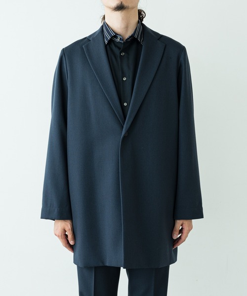 Lui's（ルイス）の「【高密度ウールギャバ 2×2セットアップシリーズ