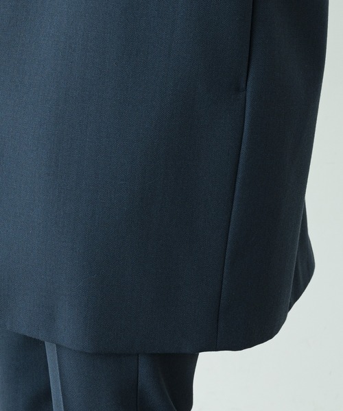 Lui's（ルイス）の「【高密度ウールギャバ 2×2セットアップシリーズ