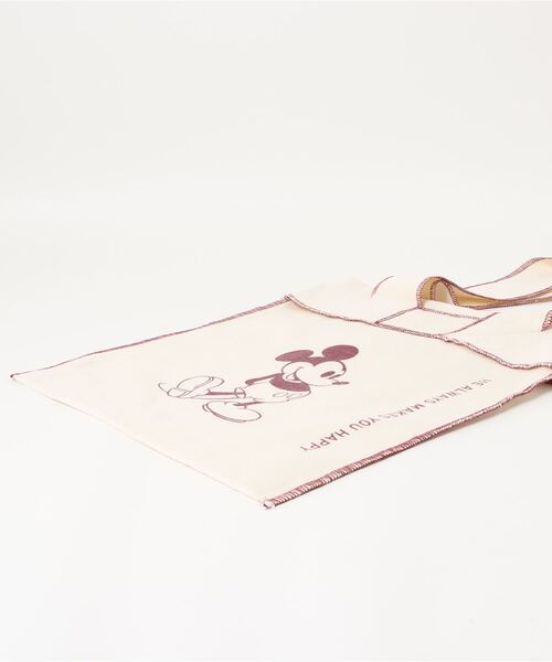 バッグディズニー ポイントカラートート トートバッグ Disney ディズニー のファッション