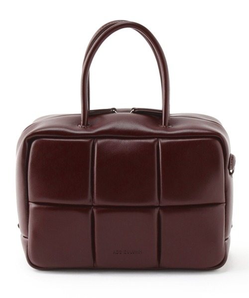 SLOBE IENA（スローブイエナ）の「【ADD CULUMN/アドカラム】 PUFF ボストンバッグ◆（ボストンバッグ・レディース・ブラウン/ブラック・FREE）」の5枚目の写真