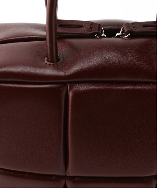 SLOBE IENA（スローブイエナ）の「【ADD CULUMN/アドカラム】 PUFF ボストンバッグ◆（ボストンバッグ・レディース・ブラウン/ブラック・FREE）」の14枚目の写真