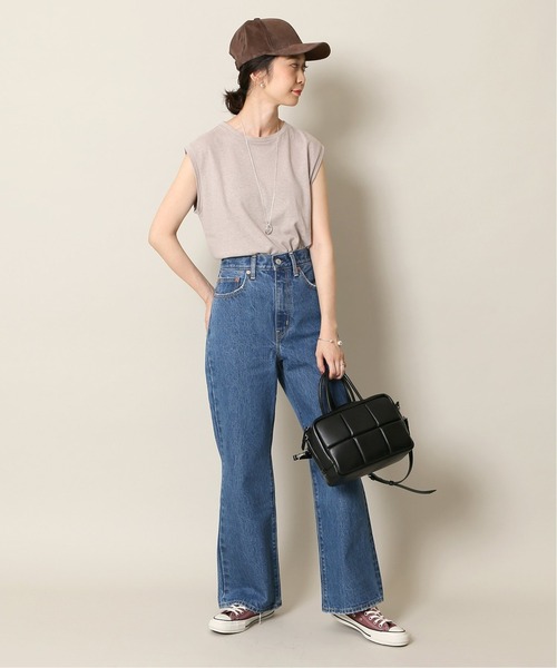 SLOBE IENA（スローブイエナ）の「【ADD CULUMN/アドカラム】 PUFF ボストンバッグ◆（ボストンバッグ・レディース・ブラウン/ブラック・FREE）」の17枚目の写真