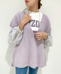 SHENERY | ラクーンVネックベスト(ベスト)