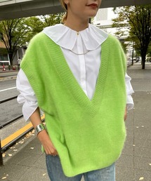 SHENERY | ラクーンVネックベスト(ベスト)