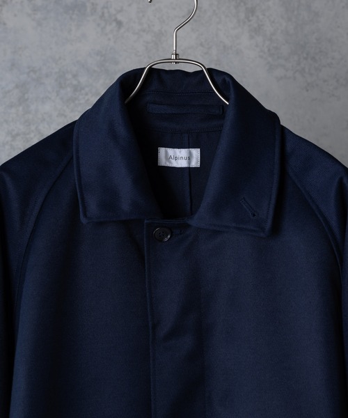 Alpinus(アルピナス)の「Alpinus - woolblend over soutien collar coat / ウールブレンドオーバーステンカラーコート(その他アウター・メンズ・ネイビー/グレイッシュベージュ・SMALL/MEDIUM)」の14枚目の写真