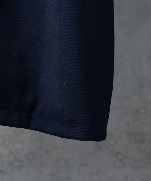 Alpinus(アルピナス)の「Alpinus - woolblend over soutien collar coat / ウールブレンドオーバーステンカラーコート(その他アウター・メンズ・ネイビー/グレイッシュベージュ・SMALL/MEDIUM)」の10枚目の写真