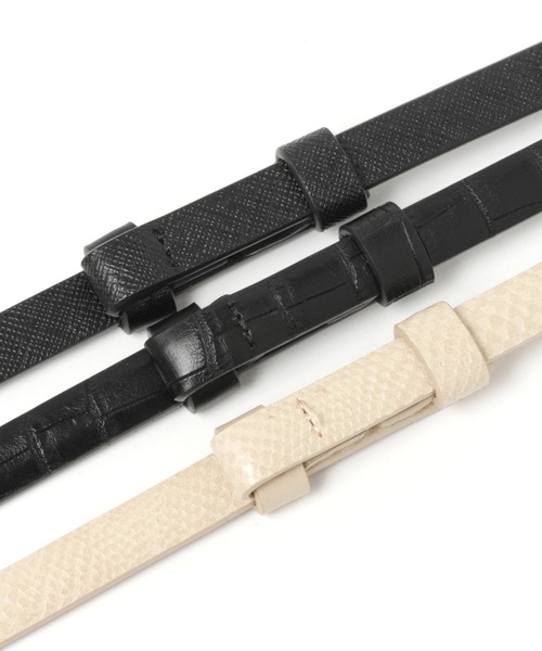 GLOBAL WORK(グローバルワーク)の「リバーシブルビットベルト/956235(ベルト・レディース・ブラック/ダークブラウン/ベージュ/ブラウン/その他/ブラウン系その他6/ライトブルー/ベージュ系その他3/ブラウン系その他7/アイボリー/ライトベージュ・ONE SIZE)」の20枚目の写真