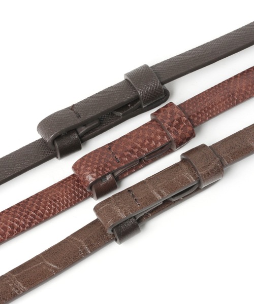 GLOBAL WORK(グローバルワーク)の「リバーシブルビットベルト/956235(ベルト・レディース・ブラック/ダークブラウン/ベージュ/ブラウン/その他/ブラウン系その他6/ライトブルー/ベージュ系その他3/ブラウン系その他7/アイボリー/ライトベージュ・ONE SIZE)」の18枚目の写真