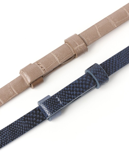 GLOBAL WORK(グローバルワーク)の「リバーシブルビットベルト/956235(ベルト・レディース・ブラック/ダークブラウン/ベージュ/ブラウン/その他/ブラウン系その他6/ライトブルー/ベージュ系その他3/ブラウン系その他7/アイボリー/ライトベージュ・ONE SIZE)」の16枚目の写真