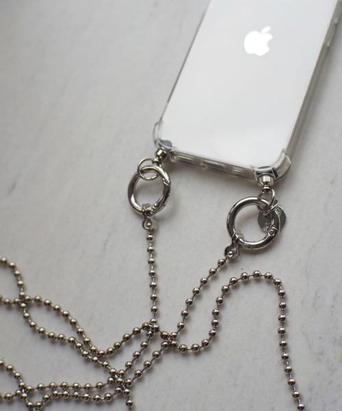 Port（ポート）の「ボールチェーン ショルダー スマホケース / iPhoneケース ( 7 / 8 / SE2 / 11 / 11Pro / 12 / 12mini / 13 / 13pro ) #（スマホケース/カバー・レディース・その他/その他1・A/B/C/D/E/G/H/J/I）」の7枚目の写真