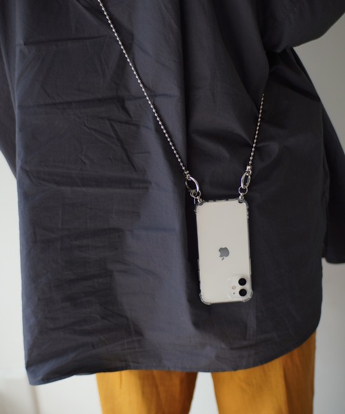 Port（ポート）の「ボールチェーン ショルダー スマホケース / iPhoneケース ( 7 / 8 / SE2 / 11 / 11Pro / 12 / 12mini / 13 / 13pro ) #（スマホケース/カバー・レディース・その他/その他1・A/B/C/D/E/G/H/J/I）」の8枚目の写真