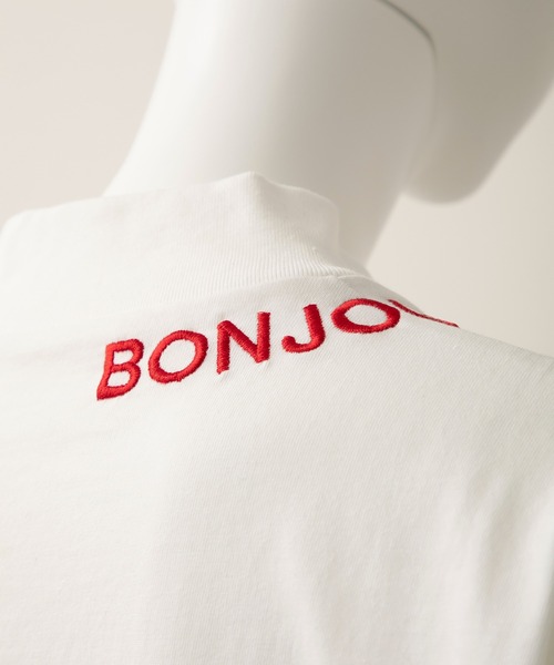 MILKFED.（ミルクフェド）の「EMBROIDERED LOGO HIGH NECK TOP（Tシャツ/カットソー・レディース・ホワイト/ライトブルー/ブラック/ベージュ/ネイビー・ONE SIZE）」の16枚目の写真